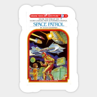 Space Patrol Sticker
